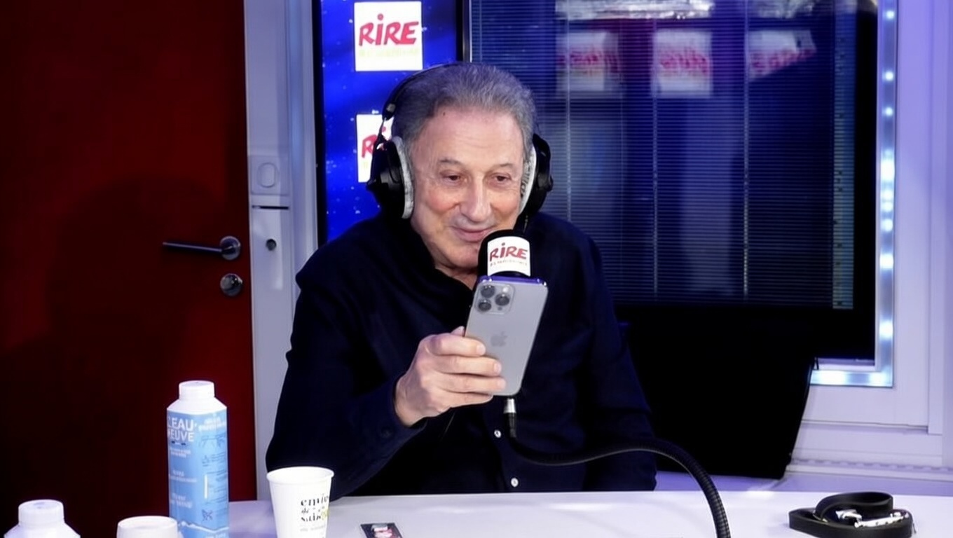 Michel Drucker découvrant l'interface Valorise FX